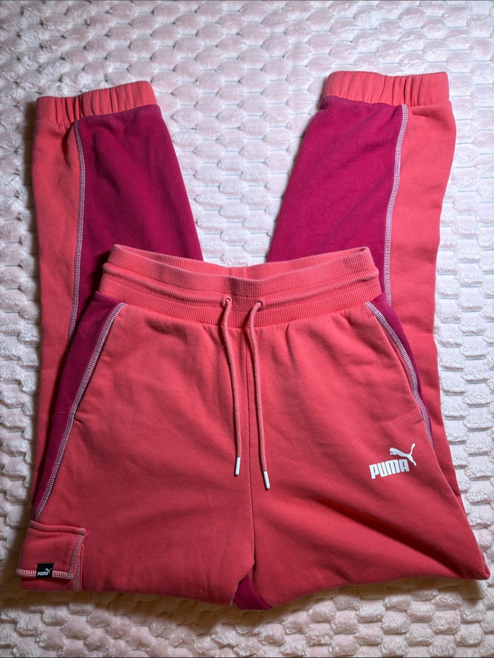 Puma Two-Tone Pink Coral Jogger